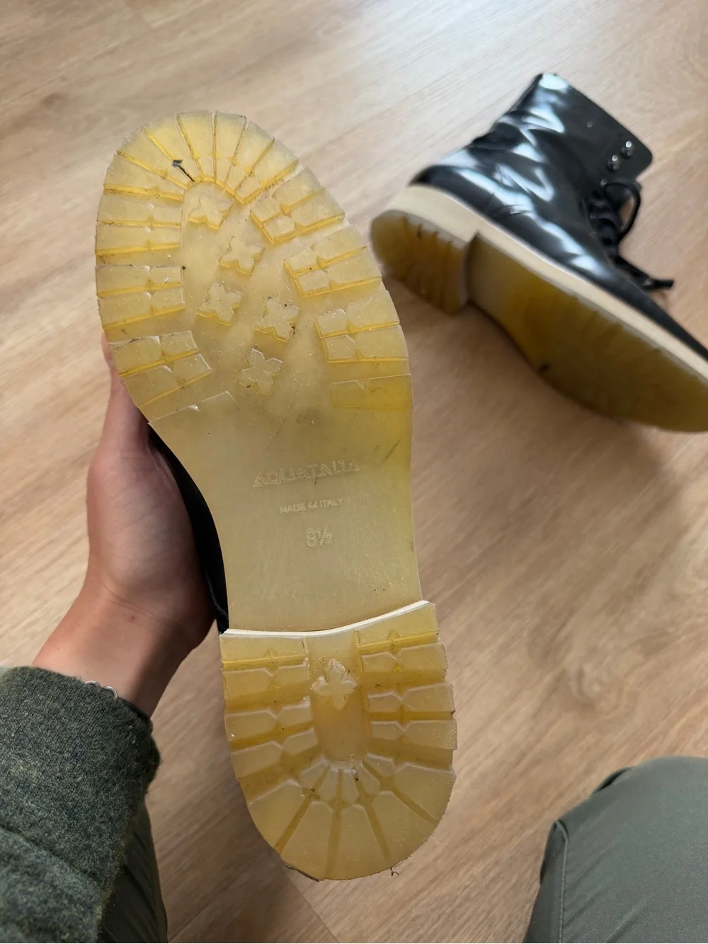 Aquatalia rain boots